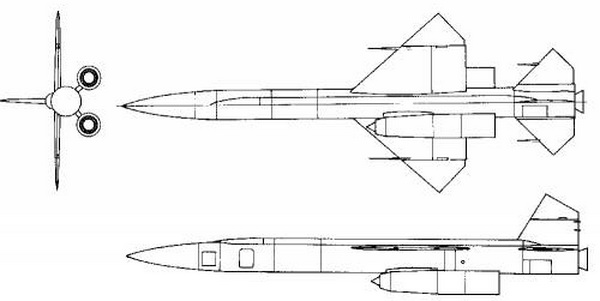 冲压发动机侦察机,冲压动力防空导弹