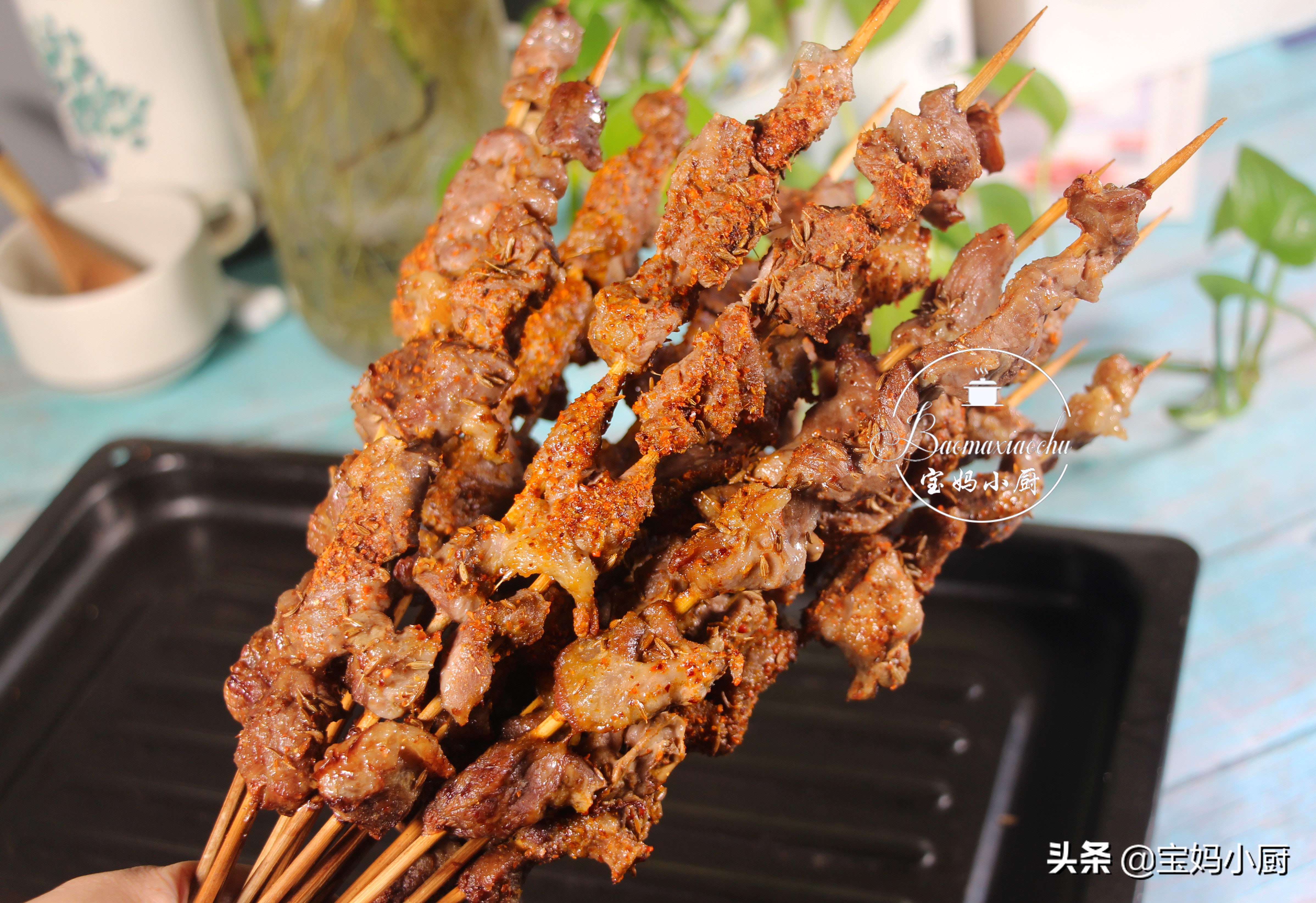 撸串季，自己在家做烤串，我家十几年不变的方法，又嫩又香