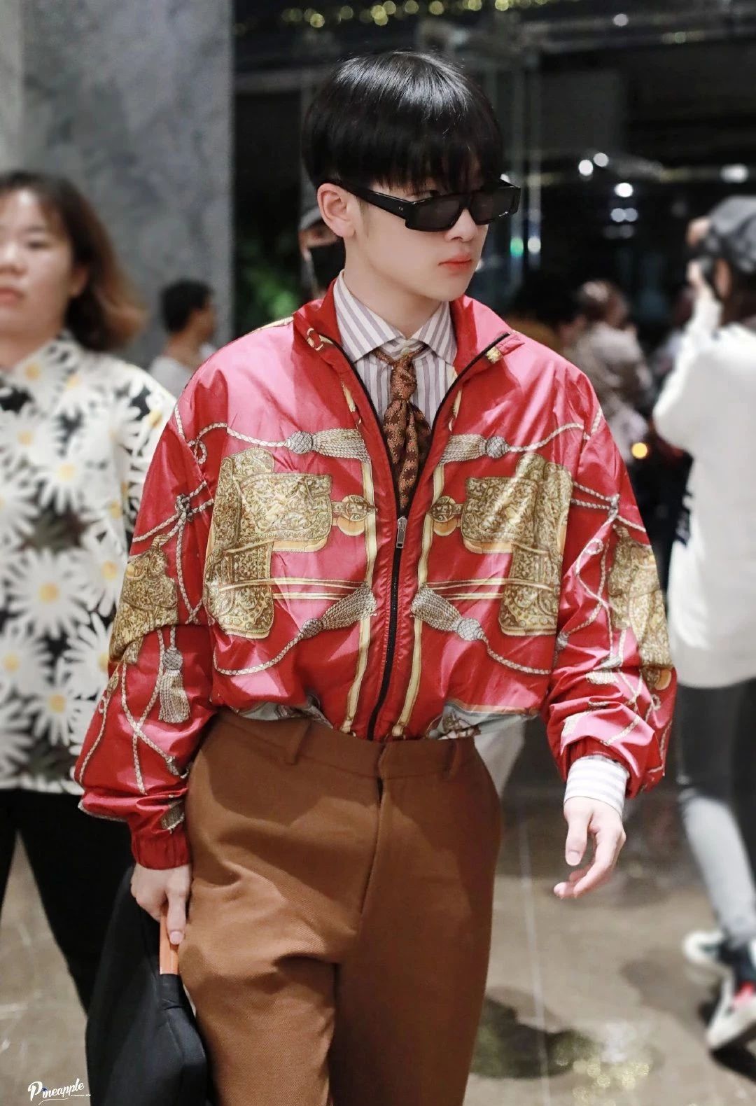 周震南被吓到,看周震南reaction反应