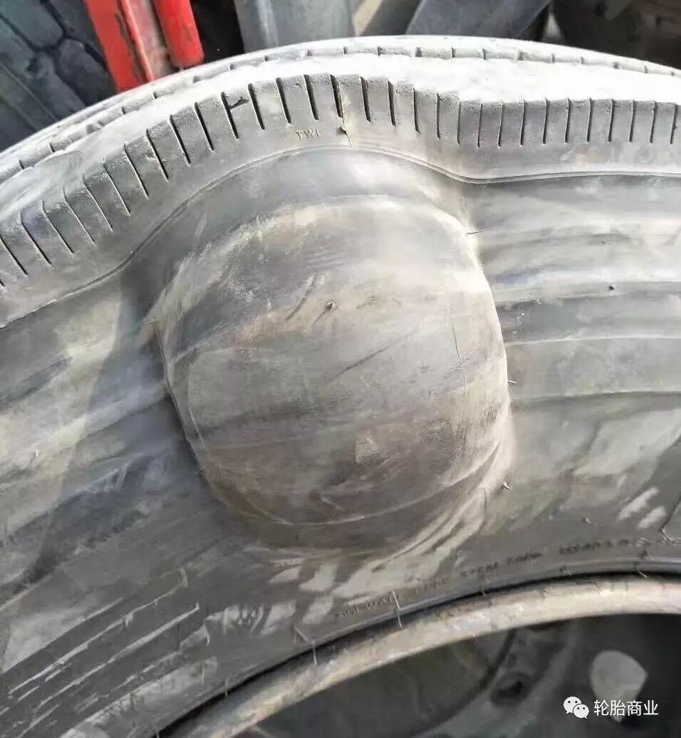 鼓刹轮胎如何拆卸,鼓包轮胎拆下来就不鼓了