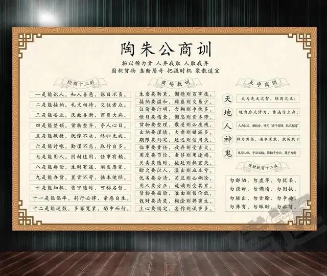 商圣范蠡商训全集,财神范蠡商训原文完整版