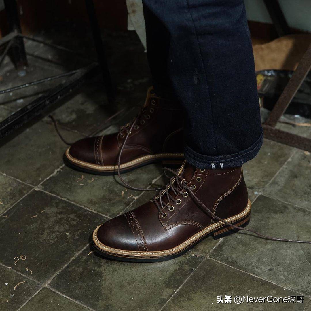 适合宽胖脚的工装靴,上脚特别好看的工装靴