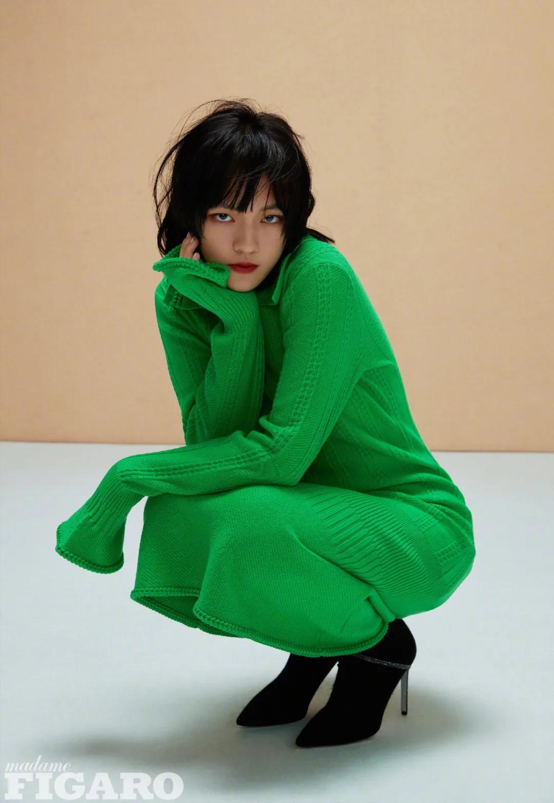 明星同款针织衫日常穿搭,秋天衣服推荐女毛衣