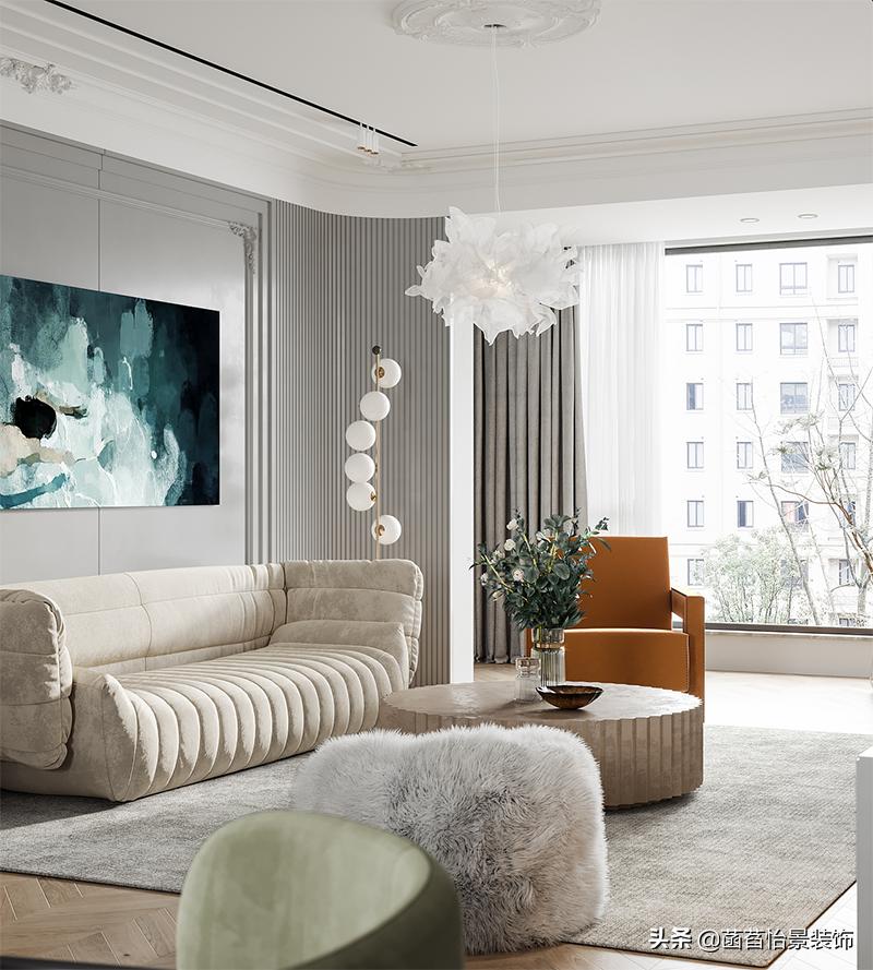 现代极简轻奢法式,不被定义的现代法式去繁杂存雅致