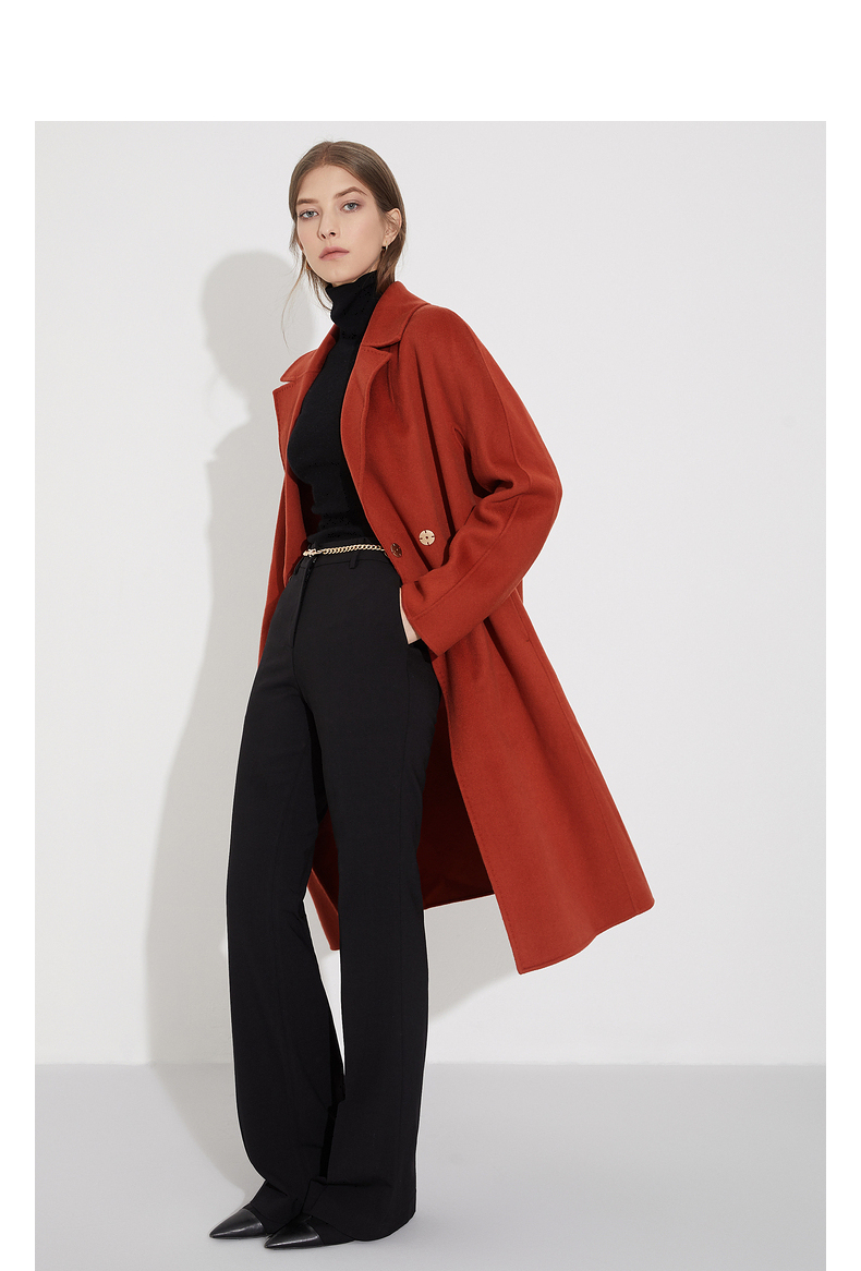 格子呢子大衣搭配女秋冬,秋冬小个子毛呢大衣搭配