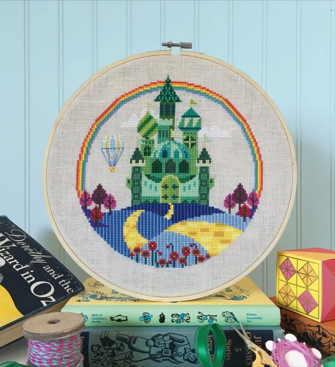 十字绣拿不住了应该怎么绣,以前的十字绣怎么能洗掉