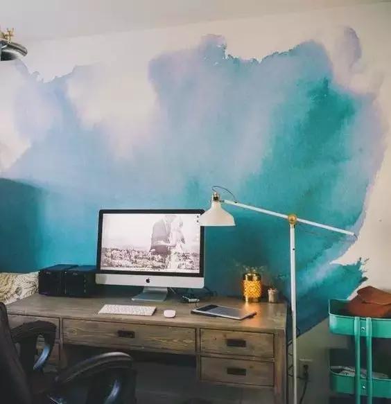 自己在家画墙绘零基础,简单又好看的小墙绘