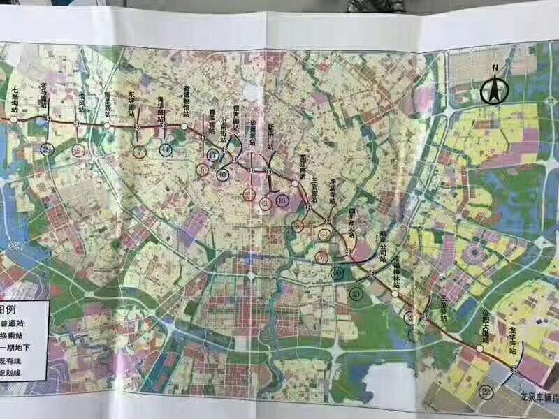 13号线地铁站最新站图,13号线站点真容曝光