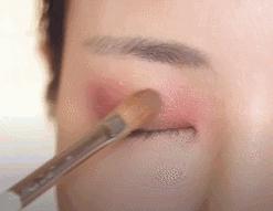 大脸小眼睛眉毛画法,大脸小眼睛化妆教程