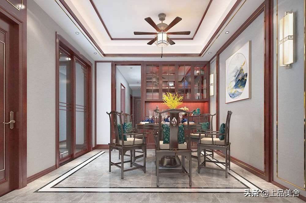 老公不顾老婆反对坚持装中式风，完工效果太震动，被老婆拿出来晒