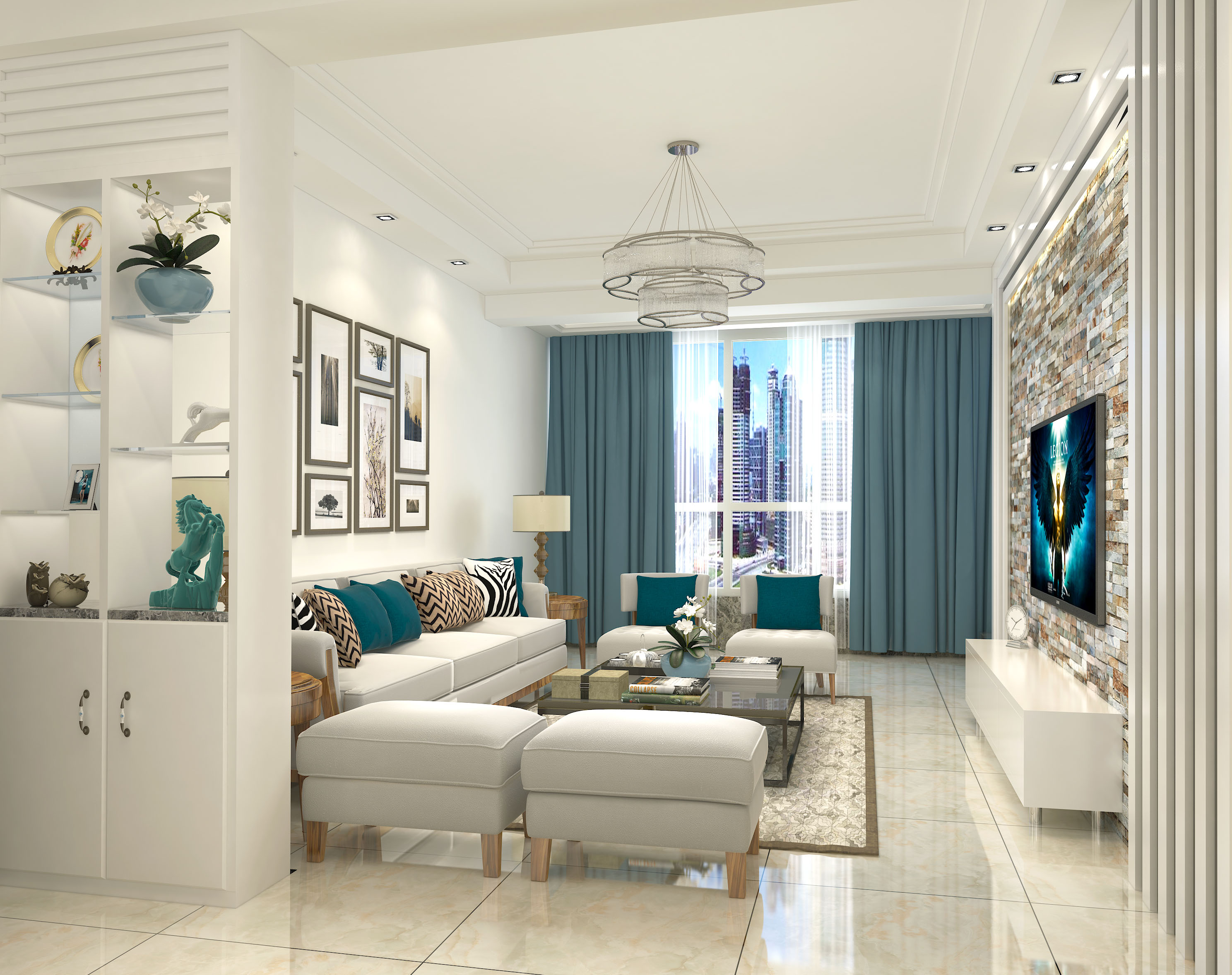 客厅太暗如何增加光源,光线暗的客厅房间怎么设计明亮