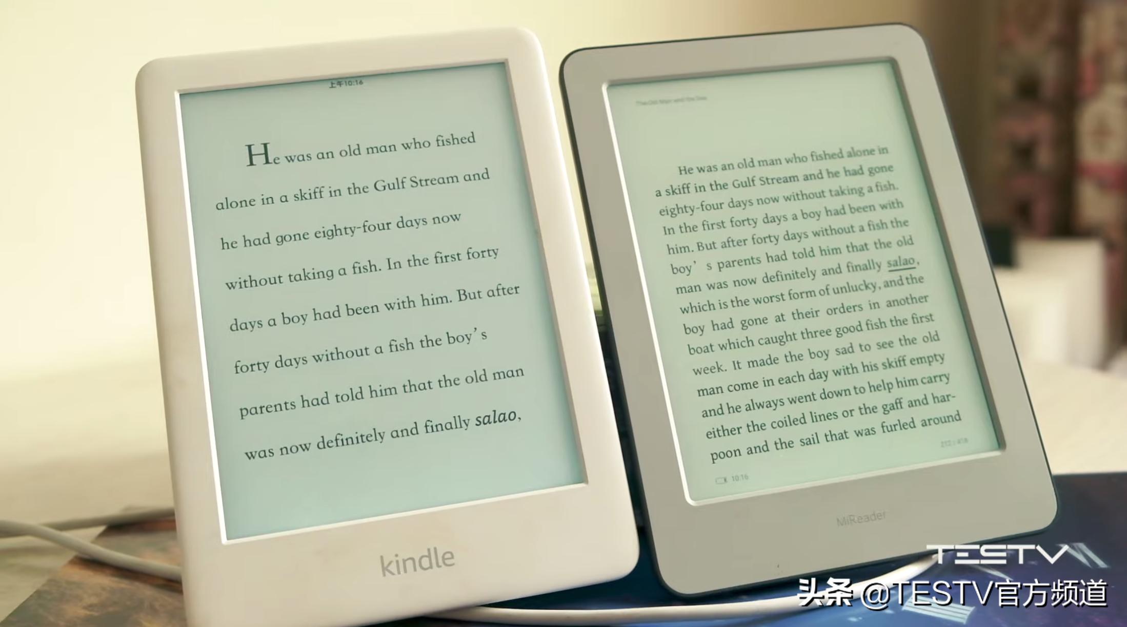 小米多看电纸书对比kindle3,kindle青春版和小米阅读器哪个好