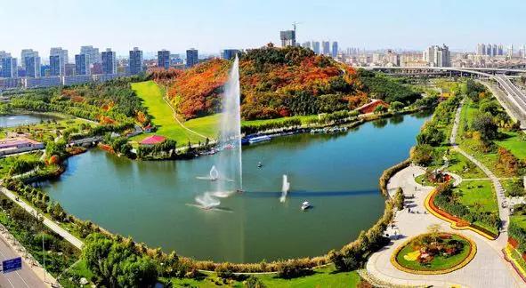 天津市五一新开放的公园,天津春暖花开西沽公园