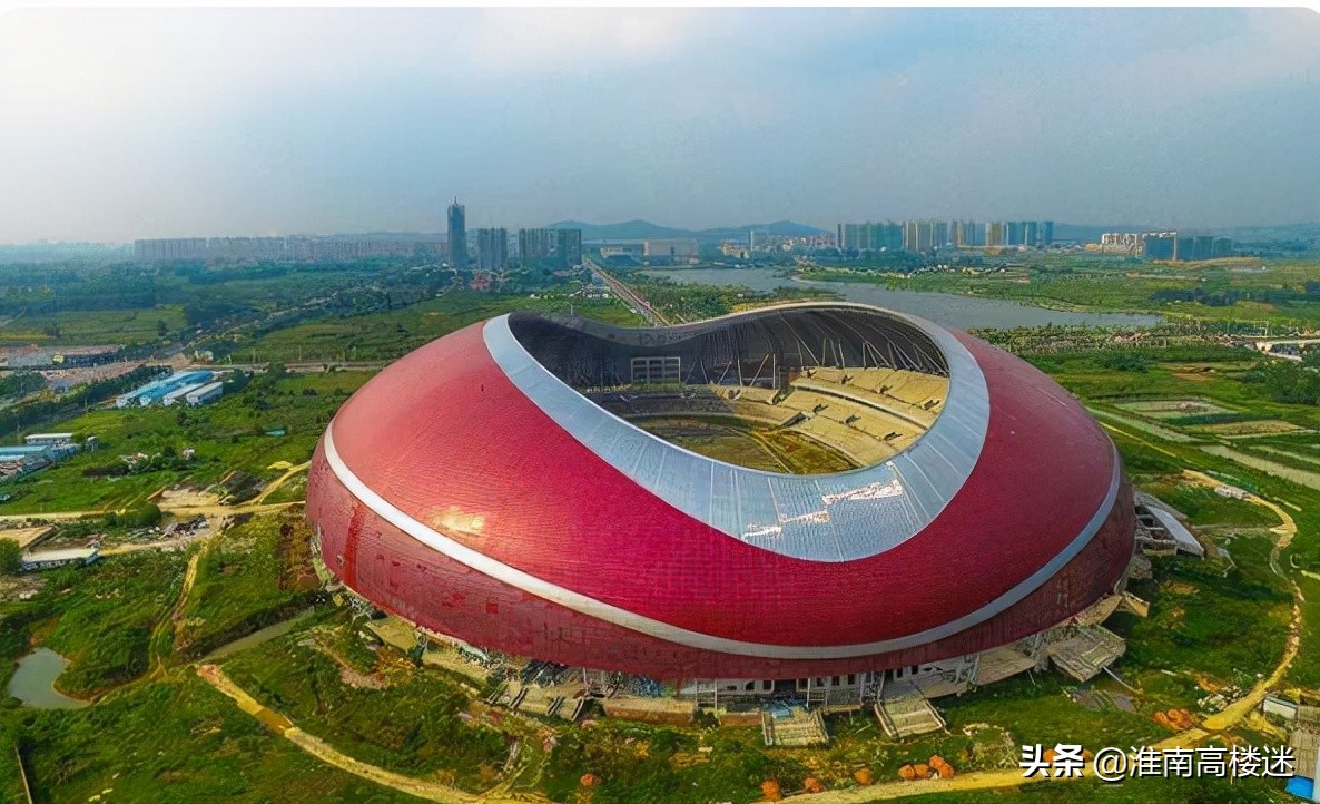 淮南奥体中心板块,淮南奥体中心建筑面积