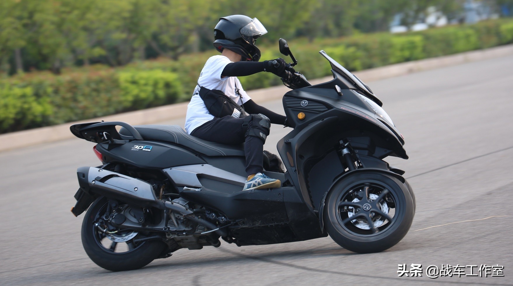 宏佳腾350评测视频,宏佳腾3d350r试驾