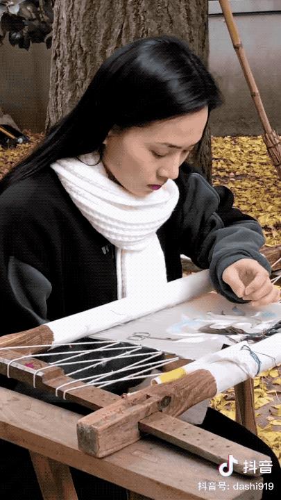 90后女孩自学苏绣,苏绣90后绣娘