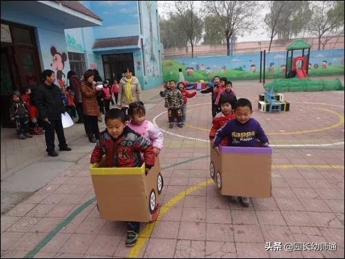 制作幼儿户外体育器械玩教具,幼儿园自制户外体育器械小推轮
