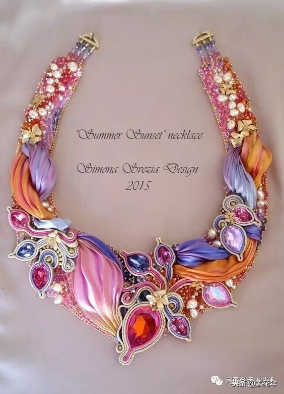 绸带编织花样大全,散珠子手工串珠教程