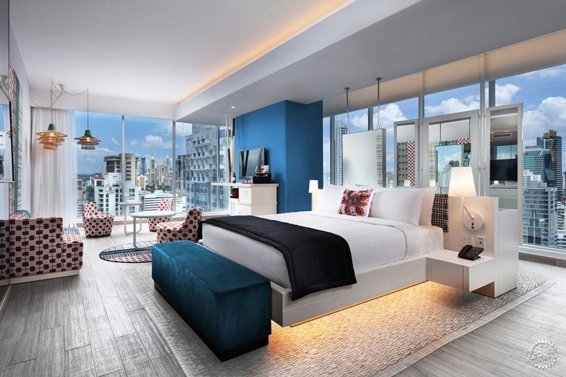 最炫中美浓郁色彩风——巴拿马WHotel设计