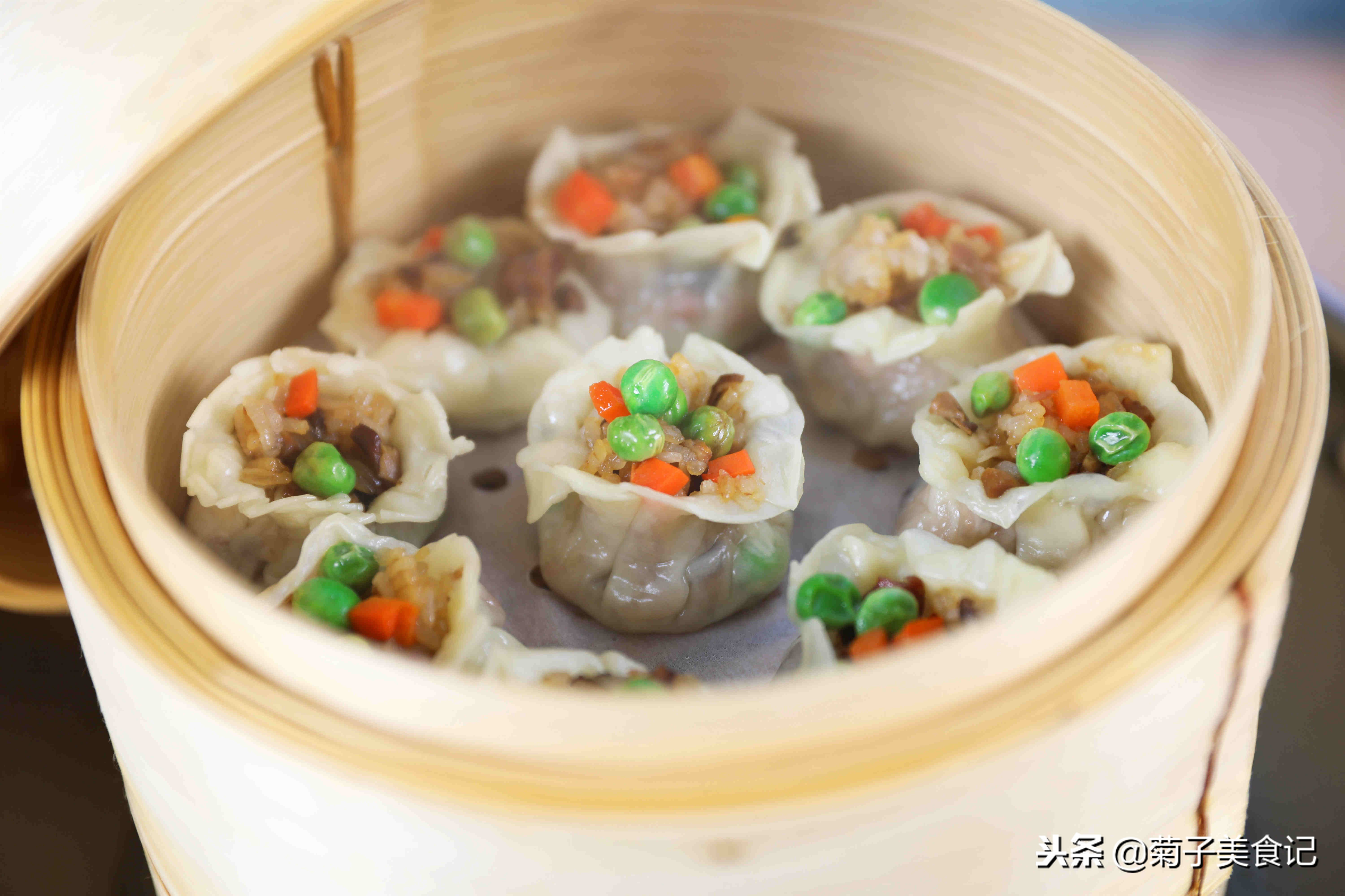 最好吃的糯米烧麦的做法,烧麦原来可以这么简单