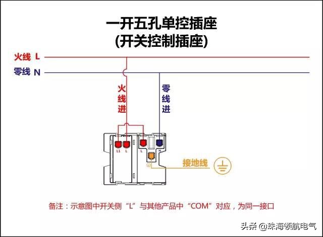一开双控单控接线方法图,三控一开多控怎样接线