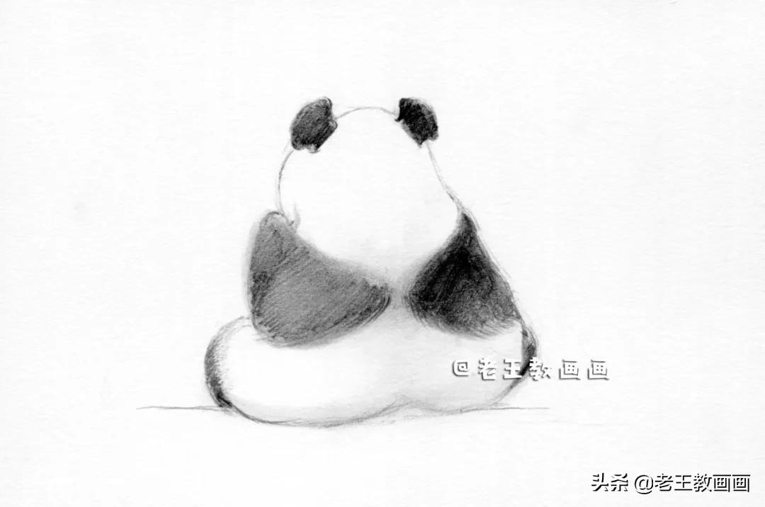 国宝大熊猫绘画,国宝大熊猫为主题的绘画