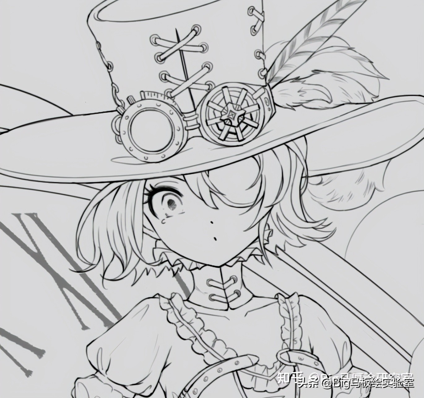 学画画线稿,绘画初学者怎么练线稿