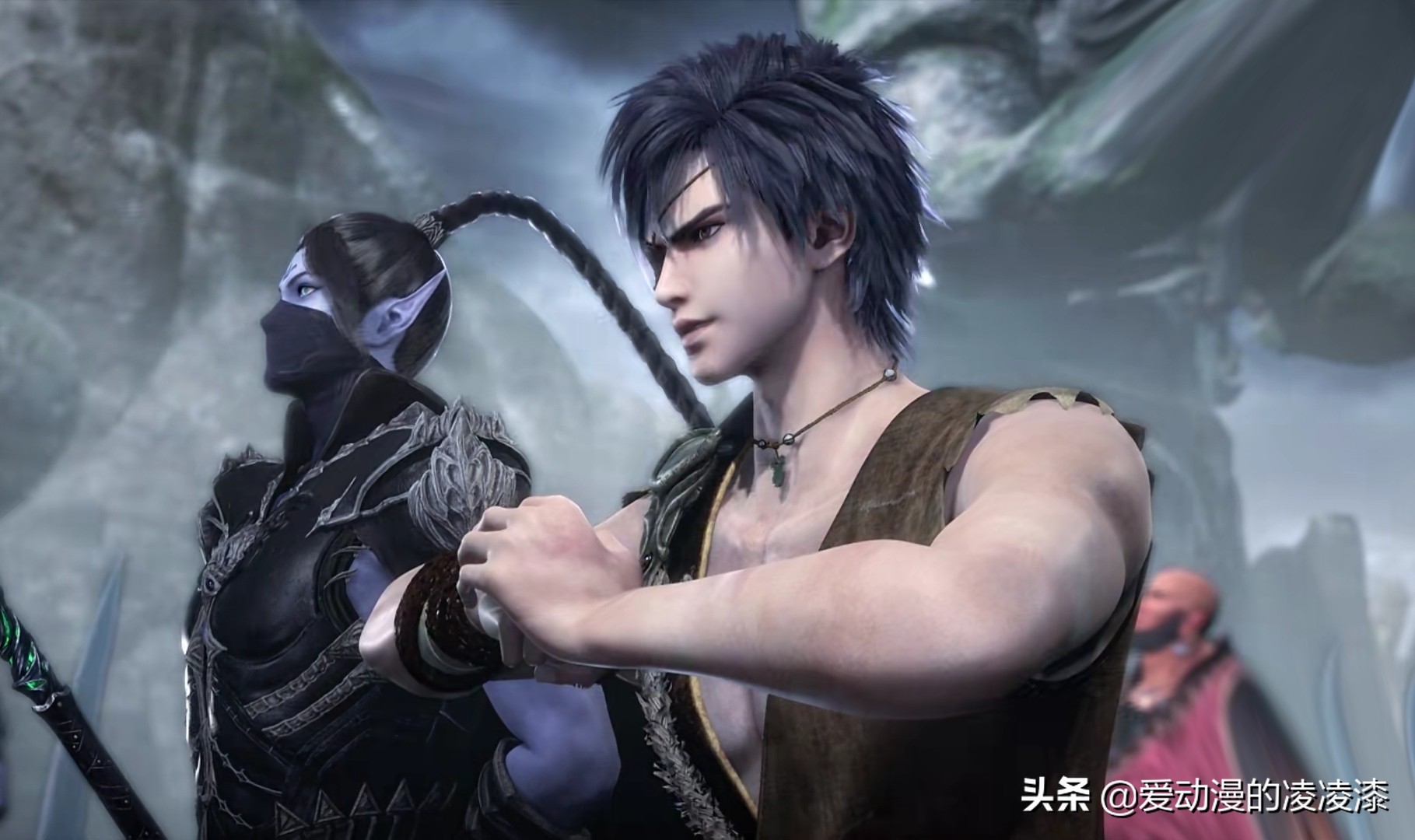 武庚纪中真禅圣王和子羽打的视频,武庚纪子羽和真禅圣王是在哪一集