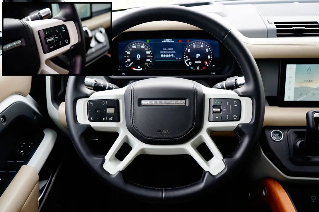 试驾路虎全新卫士,路虎卫士110p400x和暗黑特别版区别