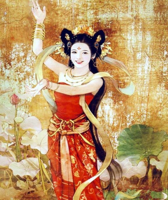「汉装潋滟」德珍彩绘古典美人