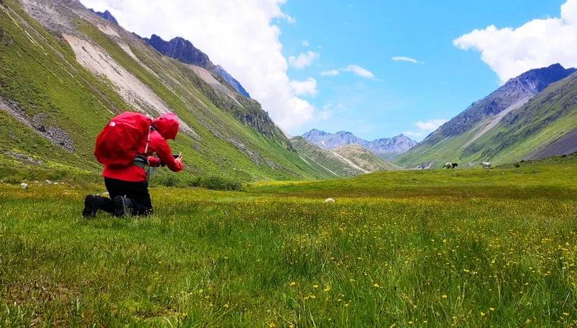 贡嘎山的徒步,贡嘎雪山大环线徒步游记