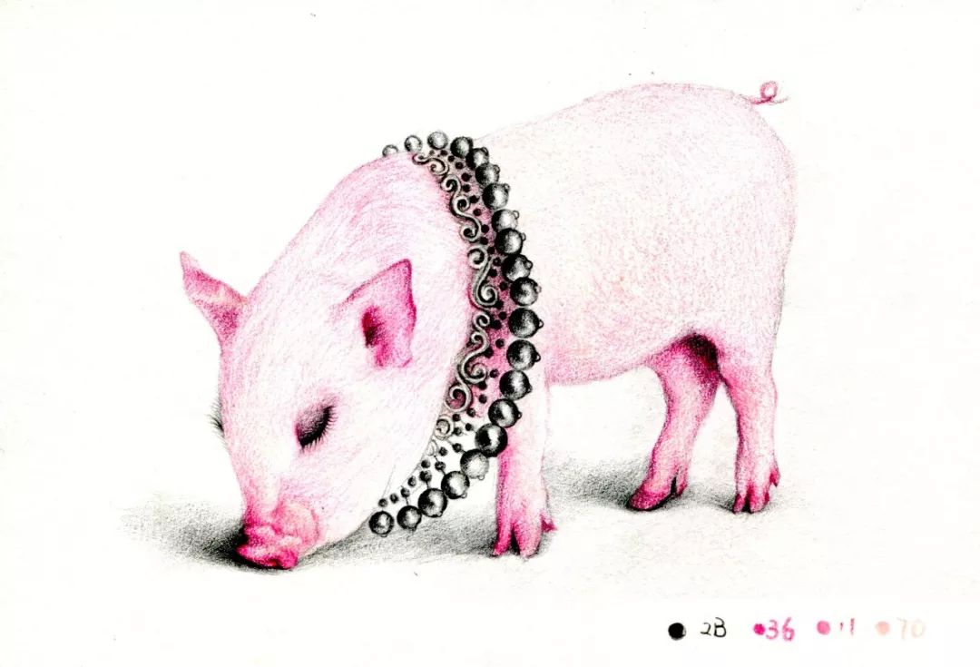 画一只简单又好看的猪,猪年的猪怎么画