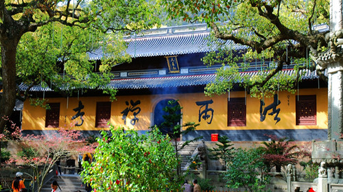 探寻古建筑视频,普陀山梵音古洞建筑风格