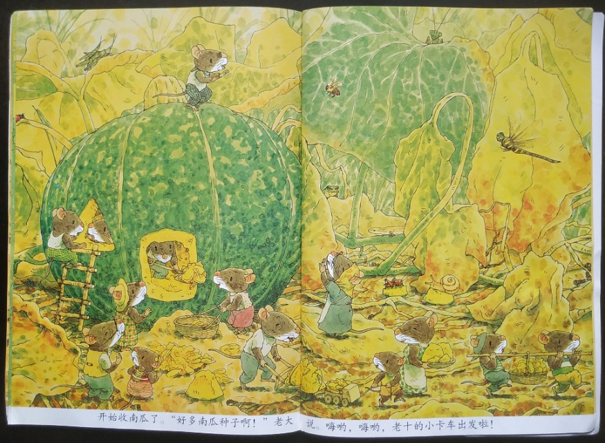 十四只老鼠绘本完整版,14只老鼠好书推荐