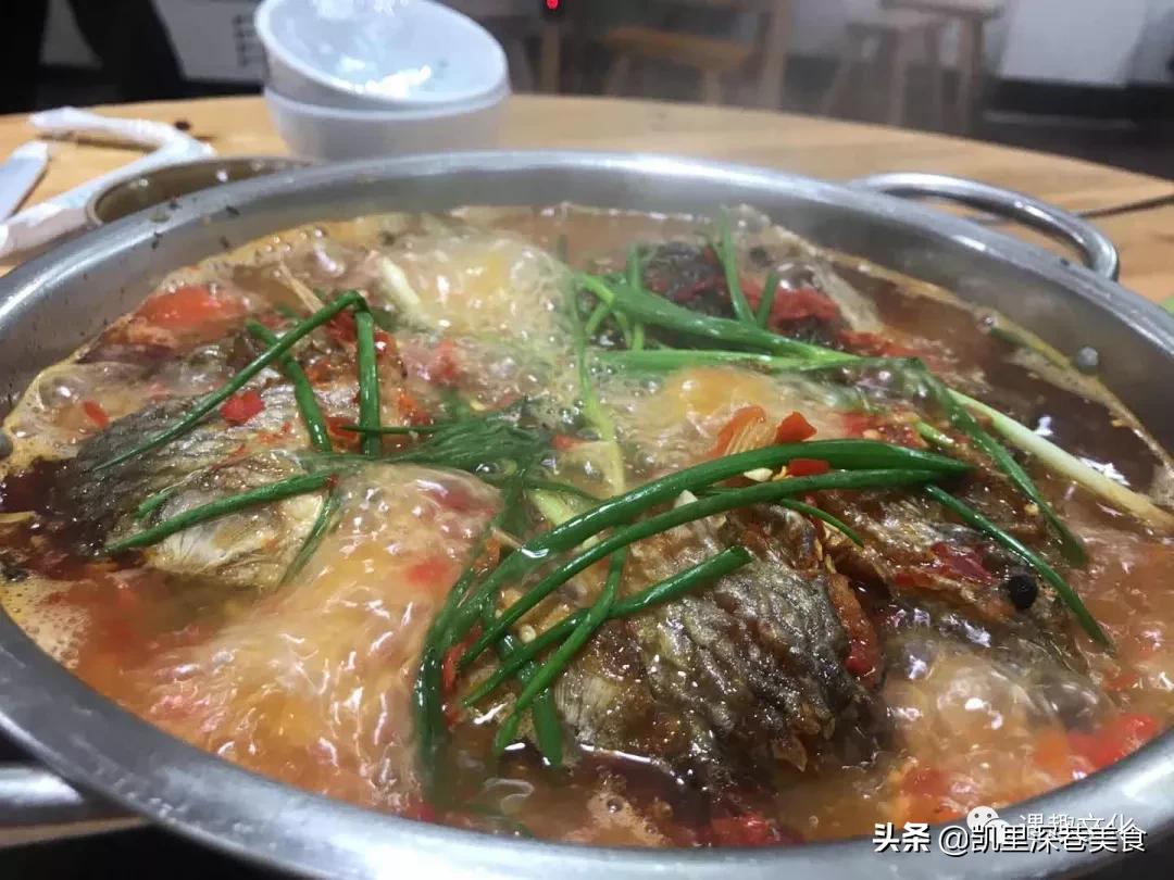 酸汤鱼的做法凯里酸汤鱼,来凯里吃豆花面