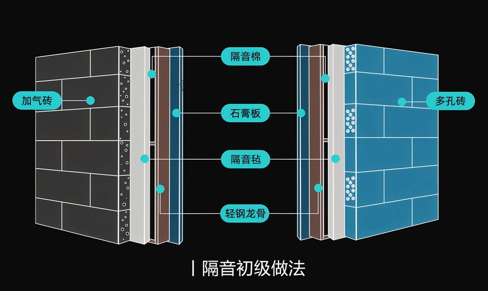 晚上能听到邻居说话,墙面做了隔音隔壁说话还是能听到