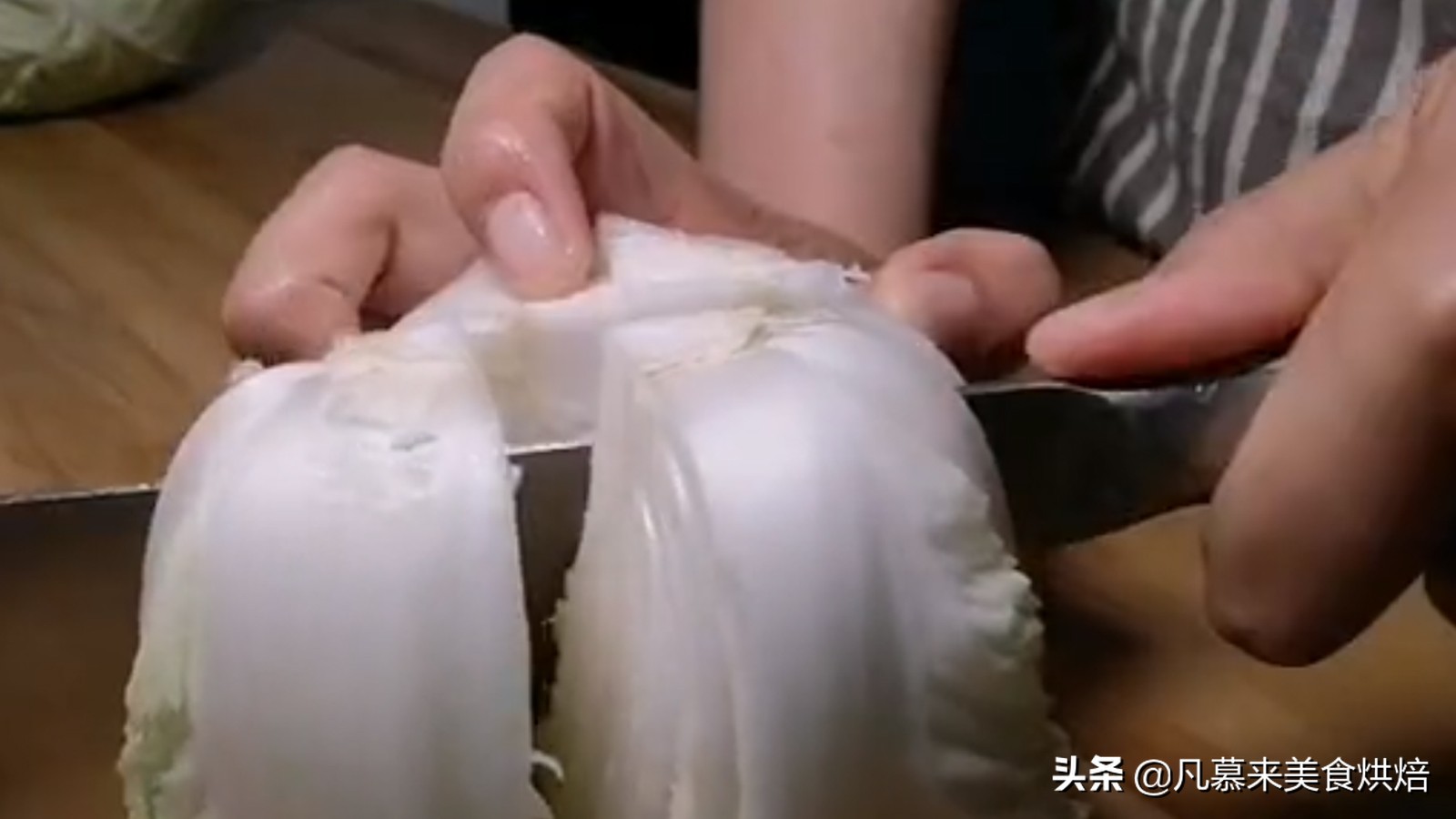 吃了三十年白菜就服这种做法,吃了30年白菜原来一直都切错了