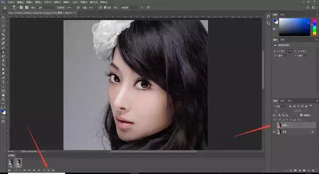 ps图片人物变得会眨眼睛,用ps制作眨眼图片