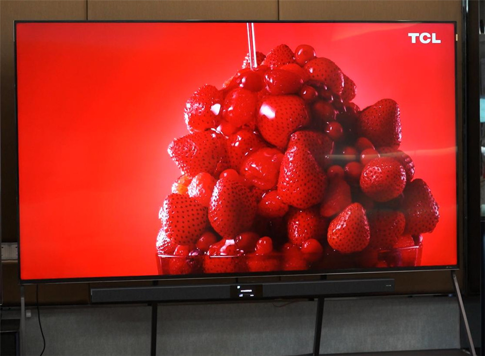 tcl98寸电视x9c配什么音响最好,tcl98x9c用的什么屏