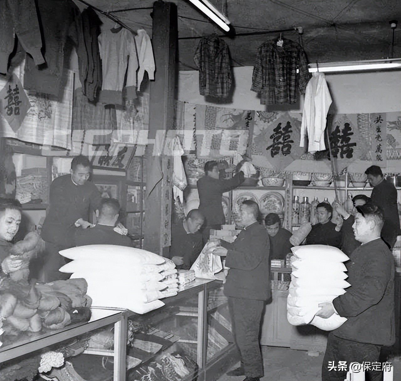 河北保定古城老照片,四十年前的保定老照片